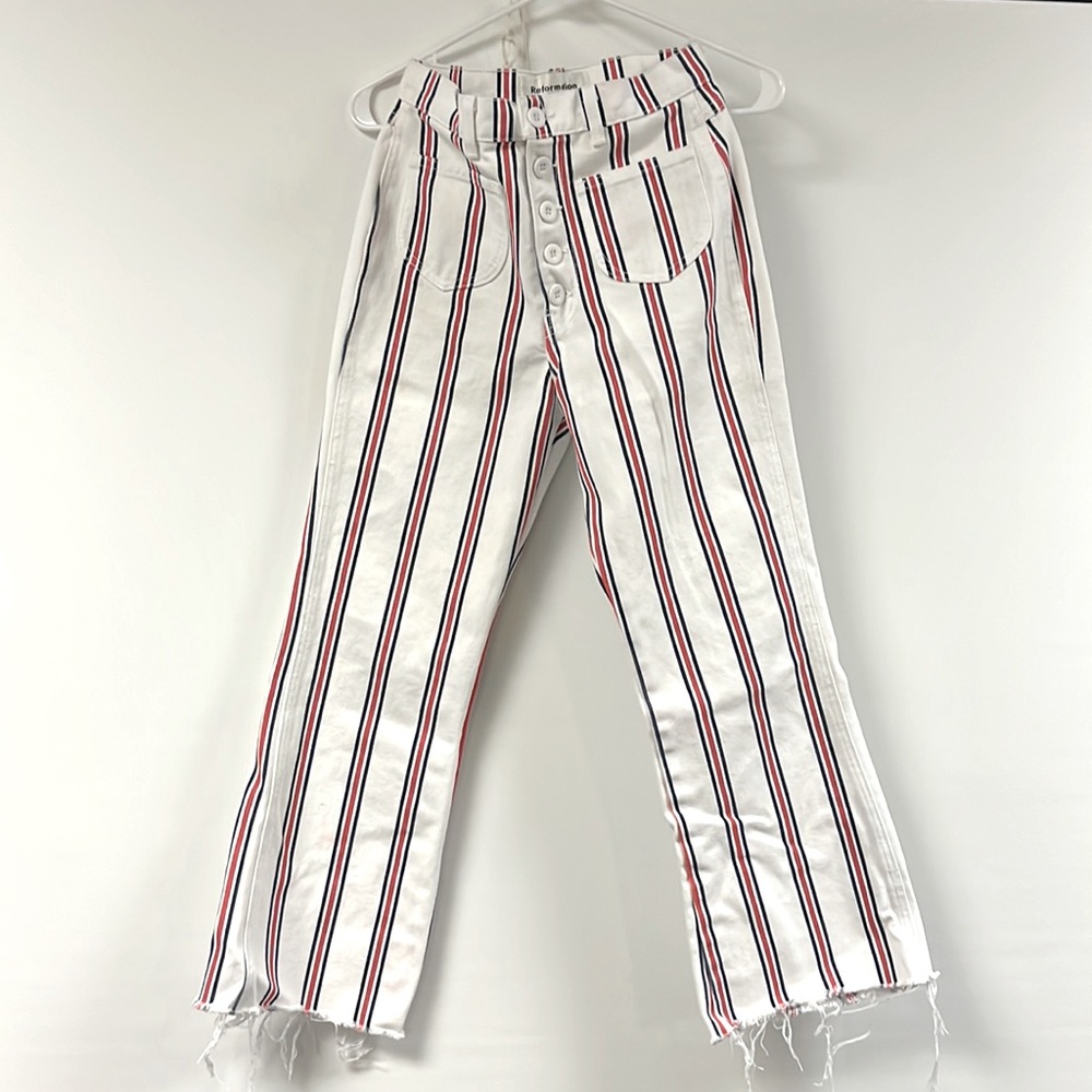 Reformation - Size 26 High Rise Cropped Jean
